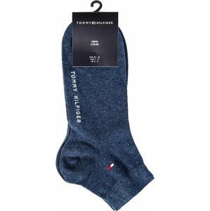 Sada 2 párů pánských nízkých ponožek Tommy Hilfiger 342025001 Jeans 356 39/42