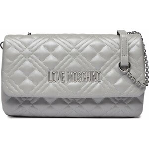 Kabelka LOVE MOSCHINO JC4097PP0HLA090B Argento Laminato