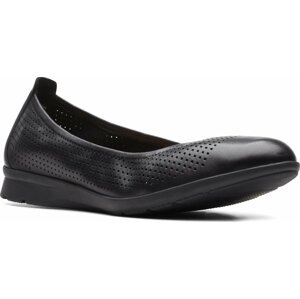 Polobotky Clarks Jenette Ease 26165152 Black Leather