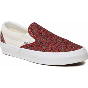 Tenisky Vans Classic Slip-O VN0A5JLXYF91 White/Red