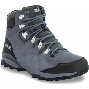 Trekingová obuv Jack Wolfskin Refugio Texapore Mid M 4049841 Grey/Black