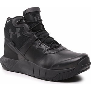 Boty Under Armour Ua Mg Valsetz Mid Lthr Wp 3024334-001 Blk/Blk