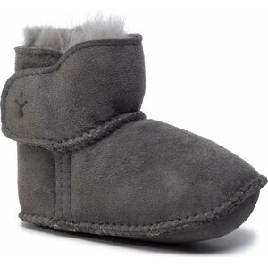 Boty EMU Australia Baby Bootie B10310 Charcoal