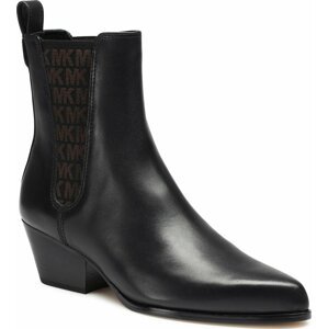 Polokozačky MICHAEL Michael Kors Kinlee Bootie 40F3KNME6L Blk/Brown