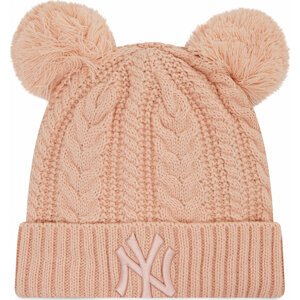 Čepice New Era Chyt Double Pom Cuf Youth 60141621 Růžová