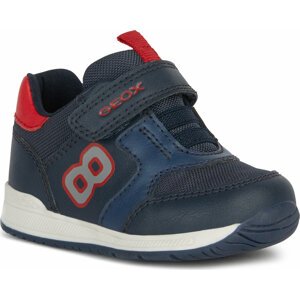 Polobotky Geox B Rishon Boy B360RA 054FU C0735 Navy/Red