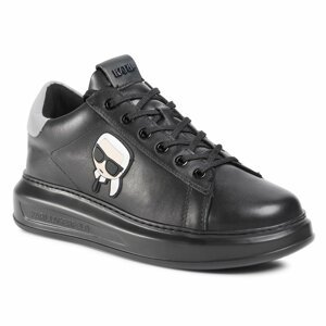 Sneakersy KARL LAGERFELD KL52530 Black Lthr/Mono