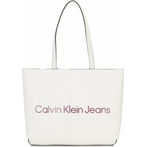 Kabelka Calvin Klein Jeans Sculpted Shopper29 Mono K60K610276 Ivory YBI