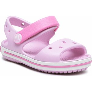 Sandály Crocs Crocband Sandal Kids 12856 Ballerina Pink