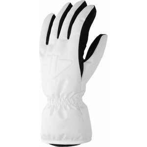 Lyžařské rukavice 4F 4FAW23AFGLF099 Bílá