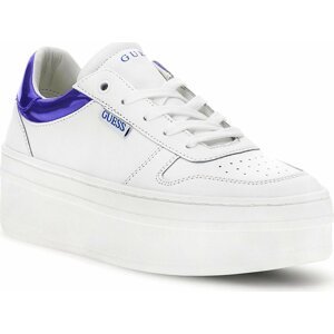 Sneakersy Guess Lifet FL7LIF LEA12 WHBLU