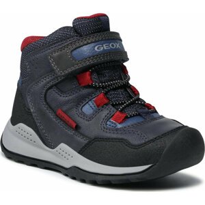 Kotníková obuv Geox J Teram B.B Abx J16AEA 0FEFU C4244 M Navy/Dk Red