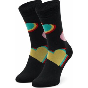 Klasické ponožky Unisex Happy Socks MYV01-9300 Černá