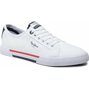 Tenisky Pepe Jeans Brady Men Basic PMS30816 White 800