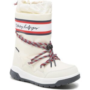 Sněhule Tommy Hilfiger Snow Boot T3A6-32436-1485 M White 100