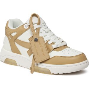 Sneakersy Off-White Out Of Office OWIA259S22LEA0010117 White/Sand