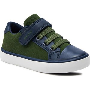 Sneakersy Geox J Gisli Boy J455CB 01054 C3024 M Dk Green/Navy