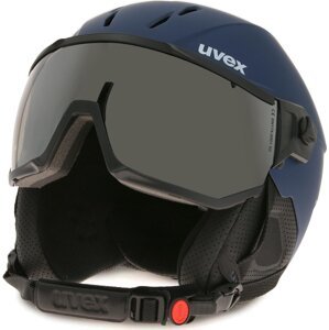 Lyžařská helma Uvex Instinct Visor 5662601003 Navy Mat