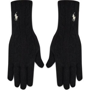 Dámské rukavice Polo Ralph Lauren 455858418001 Black