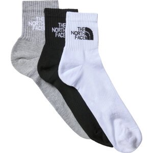 Sada 3 párů pánských vysokých ponožek The North Face NF0A882G3OW1 Black Assorted