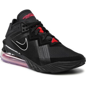 Boty Nike Lebron XVIII Low CV7562 001 Black/White/University red