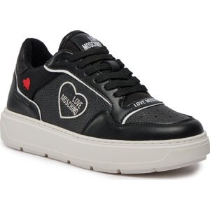 Sneakersy LOVE MOSCHINO JA15204G1IJC100A Nero/Bianco
