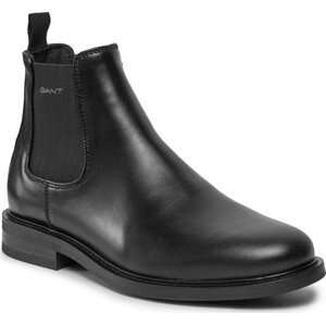 Kotníková obuv s elastickým prvkem Gant St Fairkon Chelsea Boot 27651432 Black