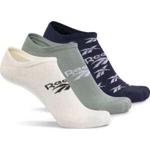 Kotníkové ponožky Unisex Reebok Classics Invisible Socks 3 Pairs GM5867 pale yellow