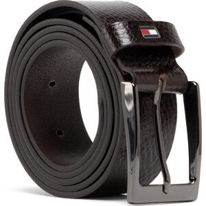 Pánský pásek Tommy Hilfiger Layton Pebble Leather 3.5 AM0AM05635 BRW