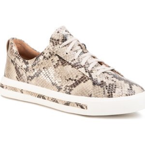 Sneakersy Clarks Un Maui Lace 261461464 Natural Snake