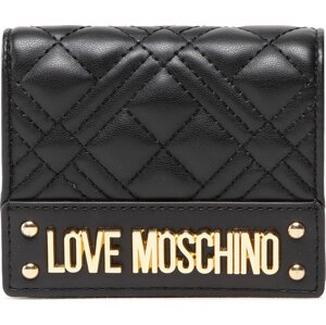 Malá dámská peněženka LOVE MOSCHINO JC5601PP0FLA0000 Nero