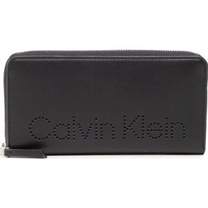 Velká dámská peněženka Calvin Klein Ck Set Wallet Z/A Lg K60K609191 BAX