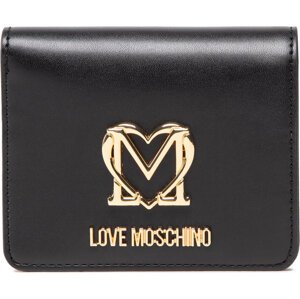Malá dámská peněženka LOVE MOSCHINO JC5700PP0FKQ0000 Nero