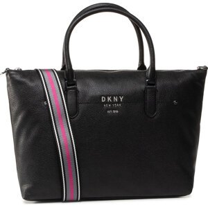 Kabelka DKNY Erin-Satchel R01DAG97 Black/Silver BSV