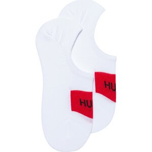 Sada 2 párů kotníkových ponožek unisex Hugo 2P Low Cut Label Cc 50439588 100