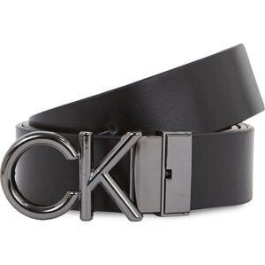 Pánský pásek Calvin Klein Gs 2 Buckles 1 Strap Belt Set K50K511027 Black/Brown BAX