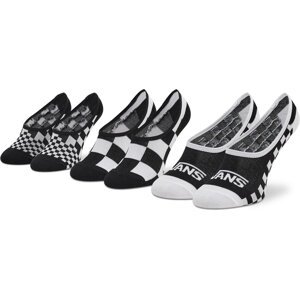 Sada 3 párů dámských ponožek Vans Classic Checkboard VN0A5L6U4481 Canoodle Multi