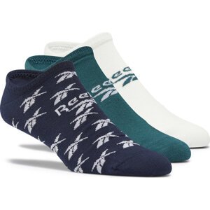 Kotníkové ponožky Unisex Reebok Classics Invisible Socks 3 Pairs H47529 midnight pine