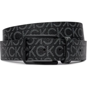 Pánský pásek Calvin Klein Ck Warmth Mono 35Mm K50K508319 Black Classic Mono 01H