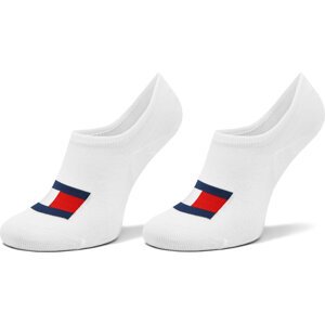 Kotníkové ponožky Unisex Tommy Hilfiger 701228224 White 001