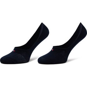 Sada 2 párů dámských ponožek Tommy Hilfiger 701227565 Navy 002