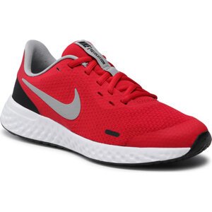 Boty Nike Revolution 5 (GS) BQ5671 603 University Red/Lt Smoke Grey