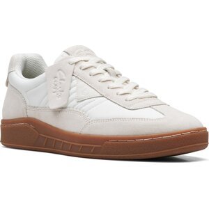 Polobotky Clarks CraftRally Ace Off White Combi