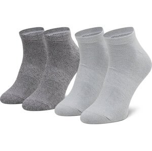 Sada 2 párů pánských nízkých ponožek Outhorn HOZ21-SOM600 26M