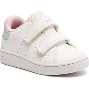 Sneakersy Geox B Eclyper Girl B365MA 000BC C0761 White/Lilac