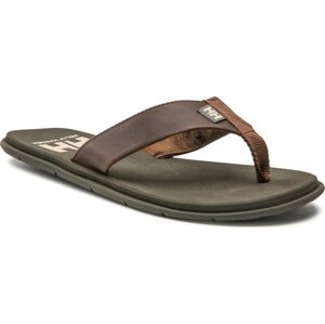 Žabky Helly Hansen Seasand Leather Sandal 11495_745 Buchwacker/Hh Khaki