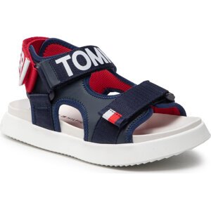 Sandály Tommy Hilfiger Velcro Sandal T3B2-32257-0208 S Blue 800