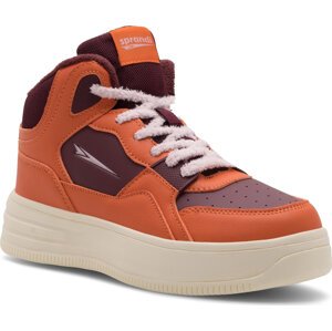 Sneakersy Sprandi BEAT MID WP40-22755CS Oranžová