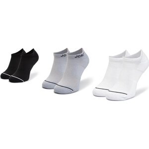 Sada 3 párů nízkých ponožek unisex Nike SX5546 018 Černá