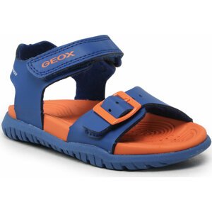 Sandály Geox J Sandal Fusbetto Bo J35HMA000BCC0685 M Royal/Orange